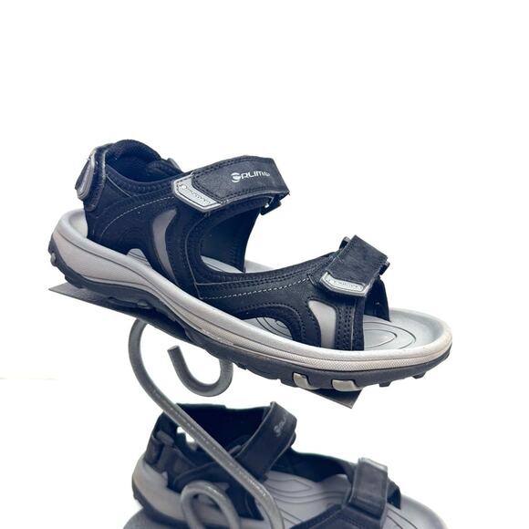 Orlimar Black and Gray Golfing Sandals Men’s Size 9 - Picture 1 of 7